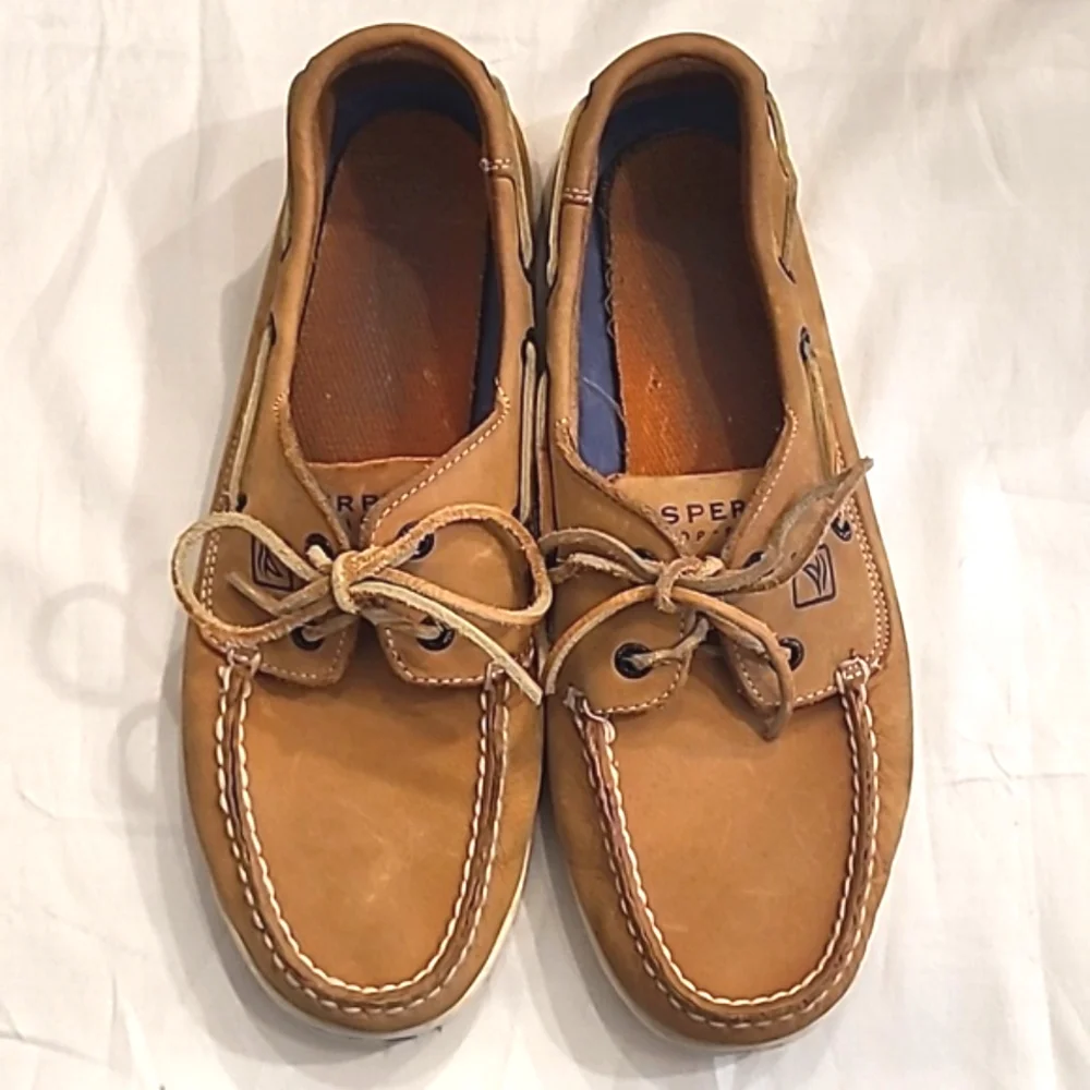 Sperry Top Sider Leather Boat Shoes Loafer Slip On Lace Up Oxford Flat Moccasin